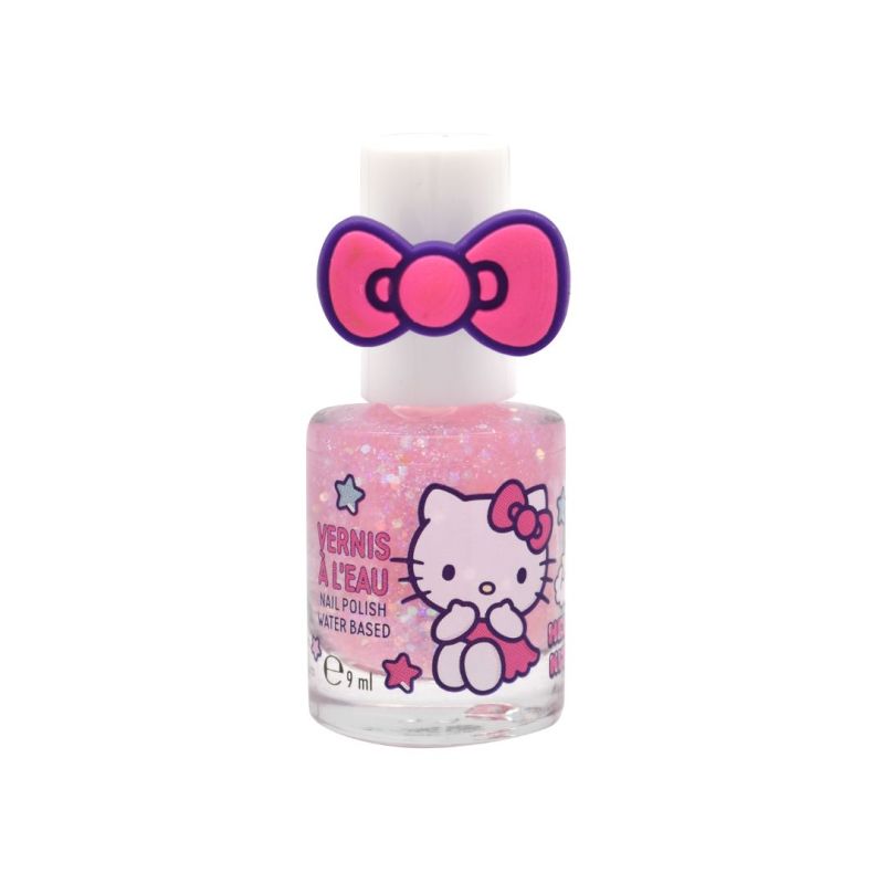 Φωτογραφία από Hello Kitty Παιδικό Μανό Με Βάση Το Νερό Με Δώρο Δαχτυλίδι 9ml
