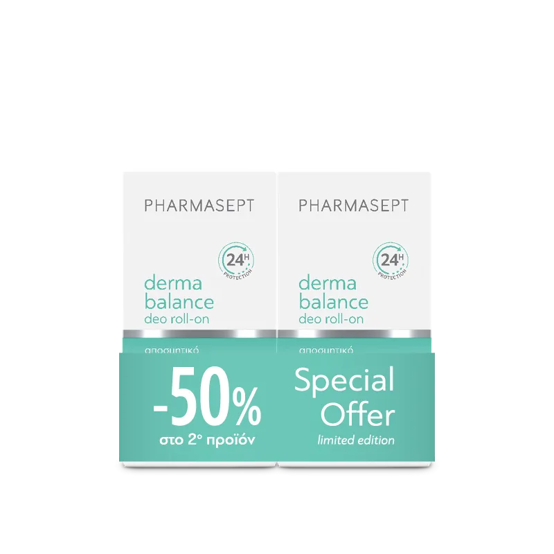 Φωτογραφία από Pharmasept Promo Balance Mild Deo 24h Roll-On 2x50ml -50% Στο 2ο Προϊόν