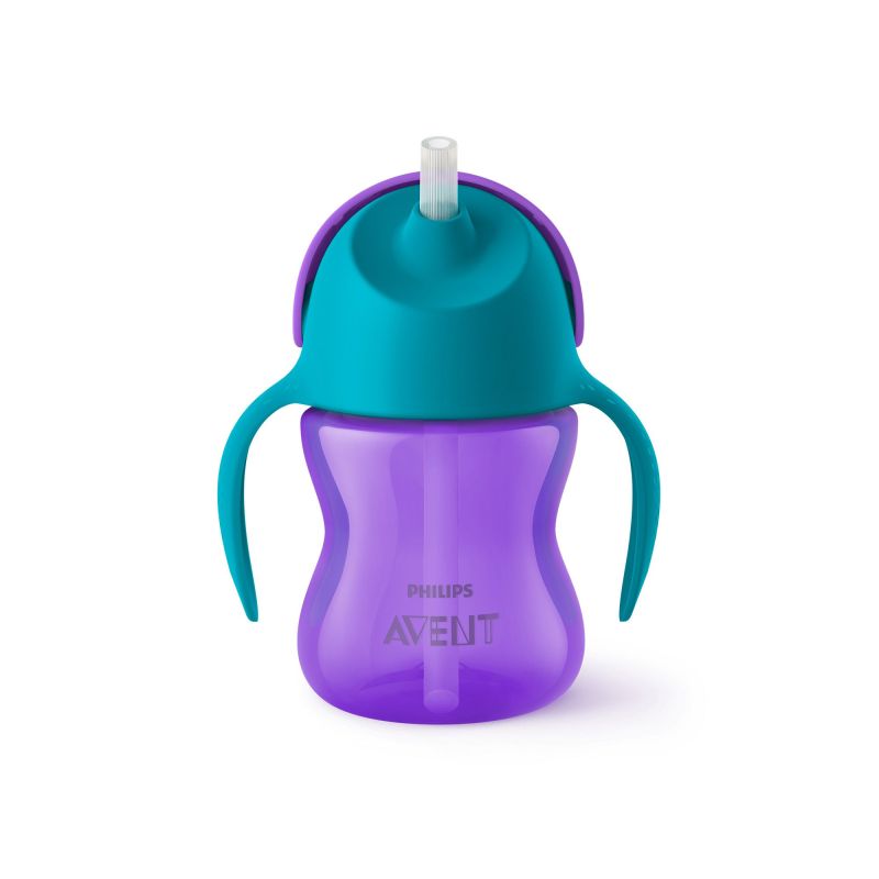 Φωτογραφία από Philips Avent Κύπελλο με Καλαμάκι Bendy Μπλε-Μωβ 9m+ 200ml 