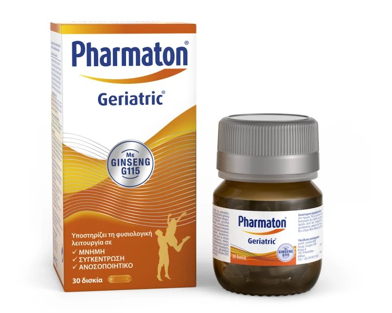 Φωτογραφία από Pharmaton Geriatric με Ginseng G115 30Tαμπλέτες