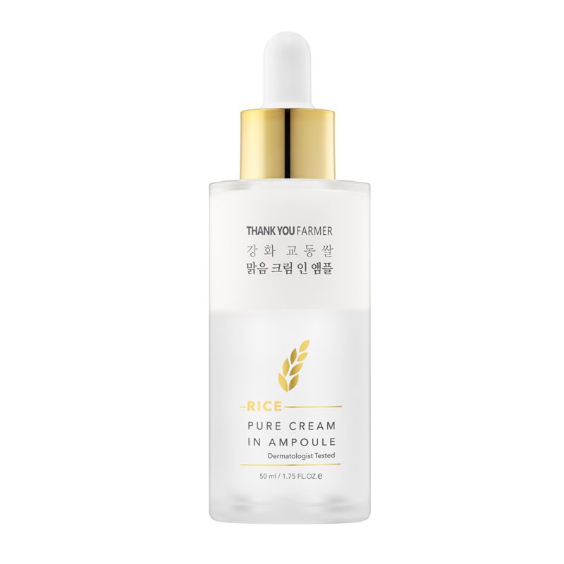 Thank You Farmer Rice Pure Cream In Ampoule 50ml Φωτογραφία από Thank You Farmer Rice Pure Cream In Ampoule 50ml