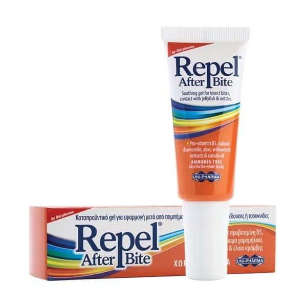 Φωτογραφία από Uni-Pharma Repel After Bite Gel 20ml