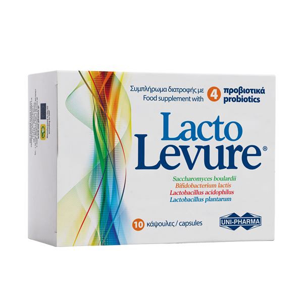 Φωτογραφία από Uni-Pharma Lacto Levure 10Κάψουλες