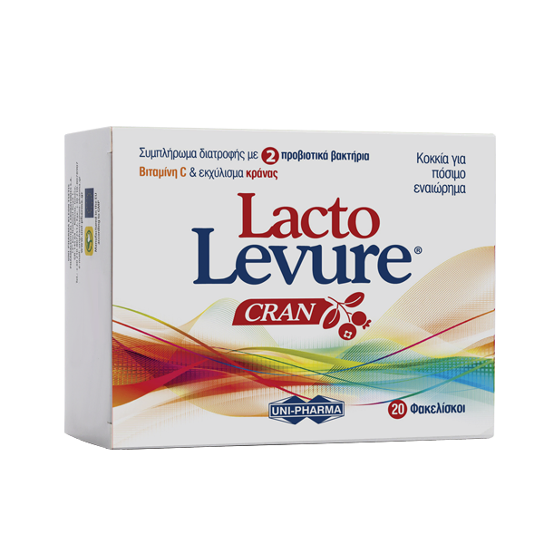 Φωτογραφία από Uni-Pharma Lacto Levure Cran 20Φακελίσκοι