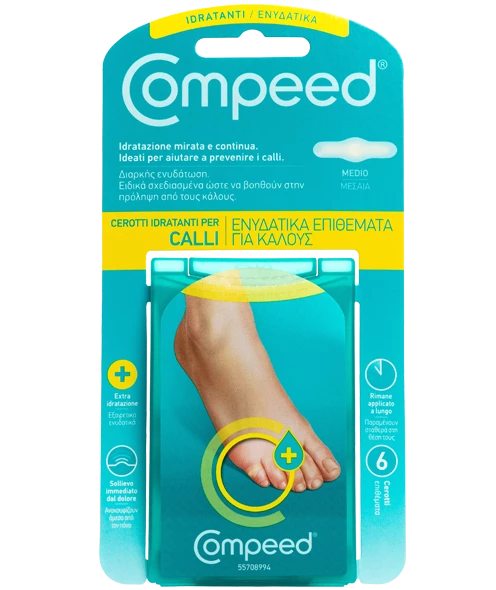 Φωτογραφία από Compeed Ενυδατικά Επιθέματα για Κάλους 6Τεμάχια