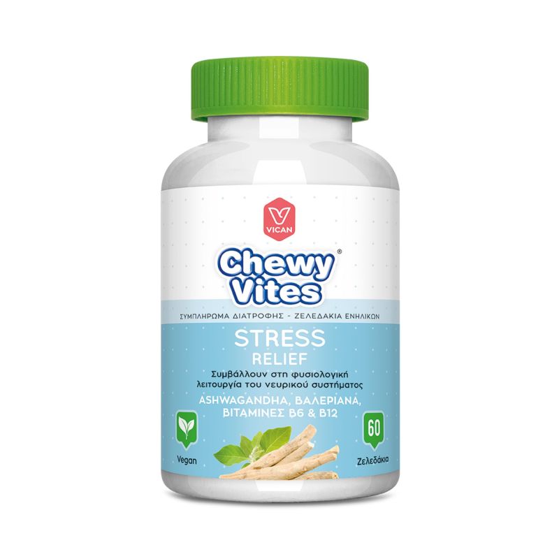 Φωτογραφία από Chewy Vites Adults Stress Relief 60Μασώμενα Ζελεδάκια