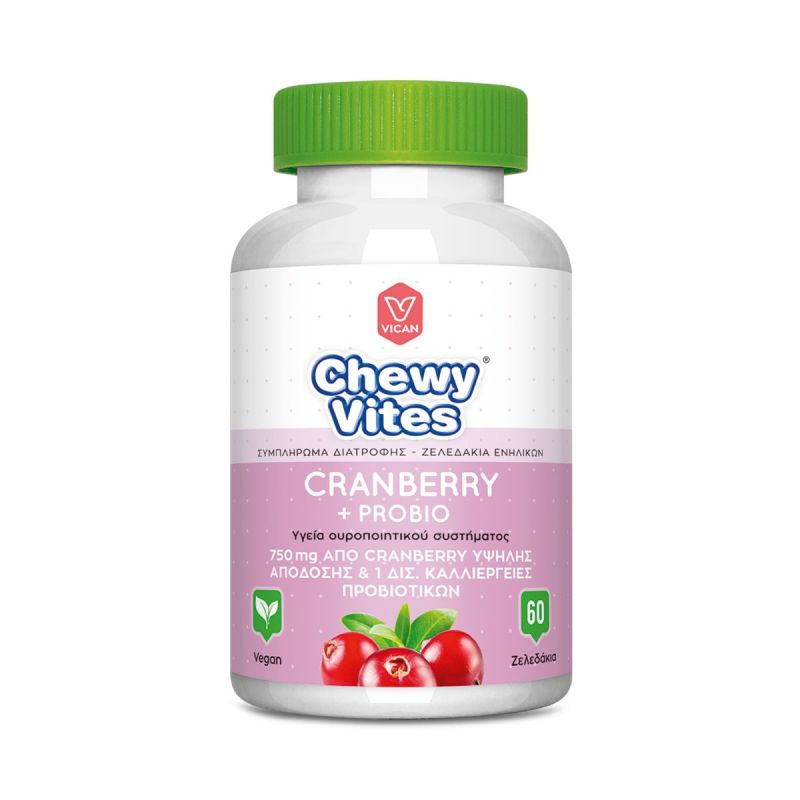 Φωτογραφία από Chewy Vites Adults Cranberry + Probio 60Μασώμενα Ζελεδάκια
