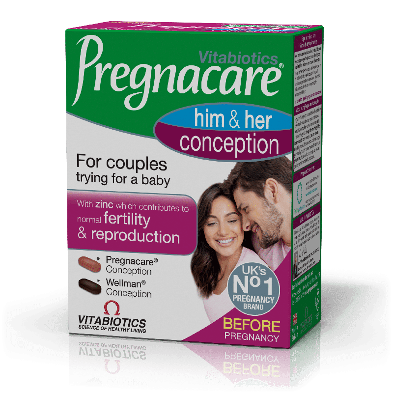 Φωτογραφία από Vitabiotics Pregnacare Him & Her Conception 2x30Tαμπλέτες