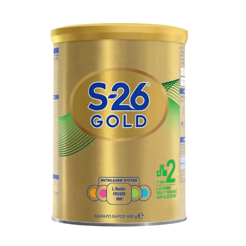Φωτογραφία από S-26 Gold 2 Βρεφικό Γάλα σε Σκόνη Κατάλληλο Από τον 6ο Μήνα 400g