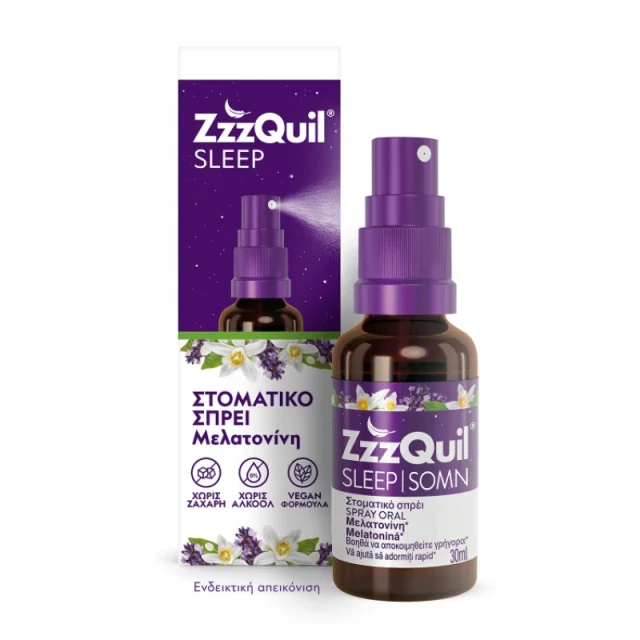 Φωτογραφία από Zzzquil Sleep Melatonin Oral Spray 30ml