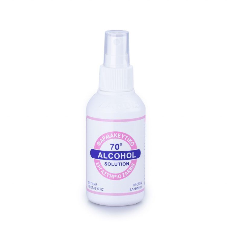 Zarbis Alcohol 70° Solution Spray 100ml Φωτογραφία από Zarbis Alcohol 70° Solution Spray 100ml